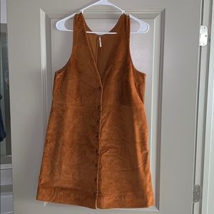 Free People Rolling Thunder Corduroy Dress